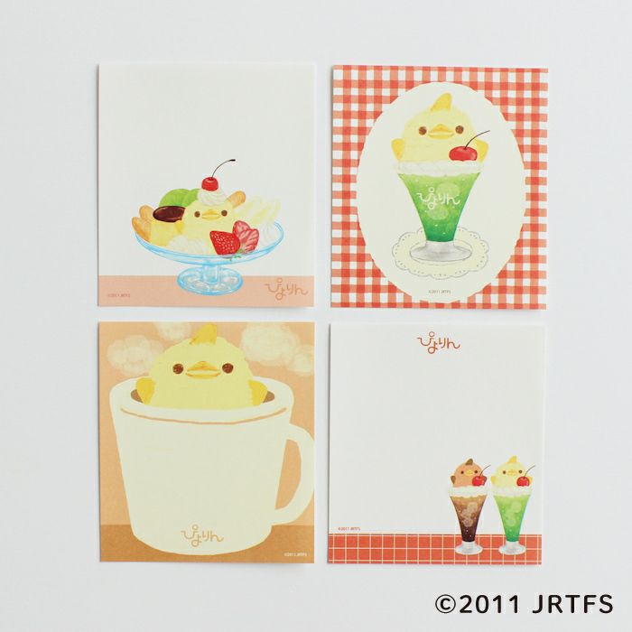 Portable cute notepad-cafes