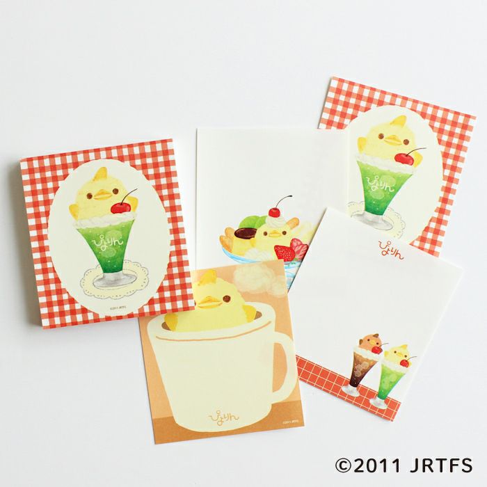 Portable cute notepad-cafes