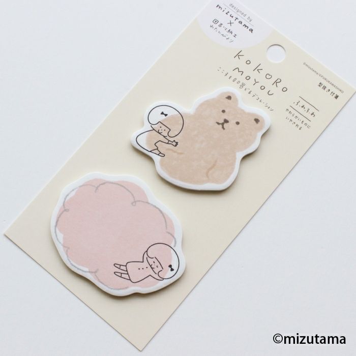 Die-Cut Sticky Notes - Bear shape