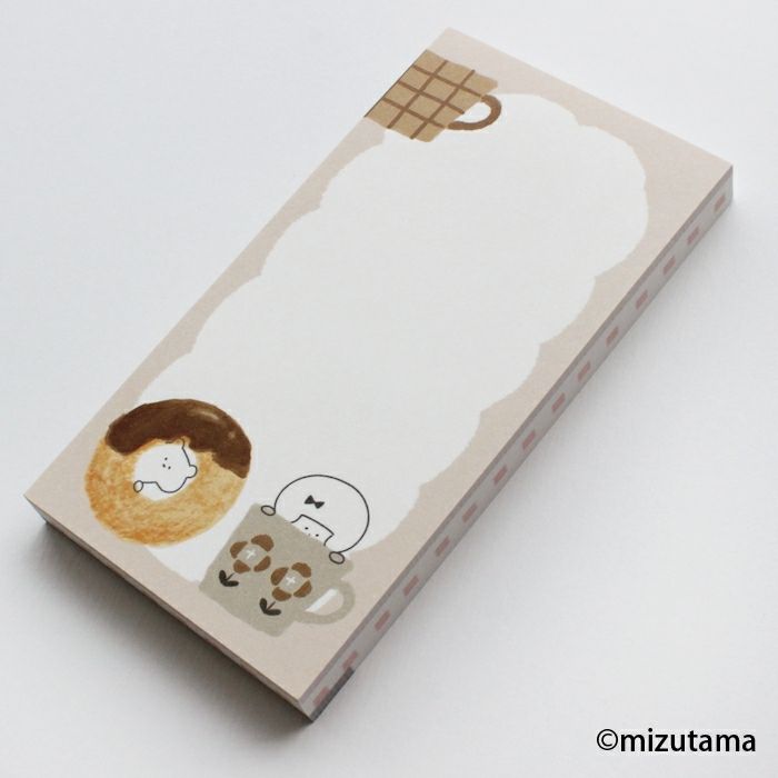 Ultra-thin Notepad - Donut Print