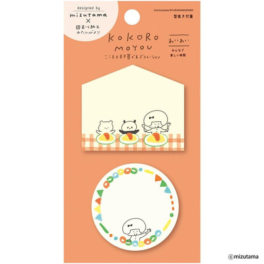 Mizutama die-cut notes