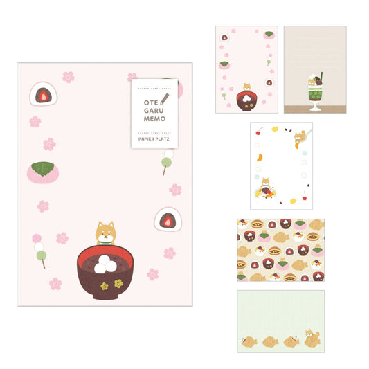 Shiba Inu Japanese Sleeping Beauty Encyclopedia Notepad